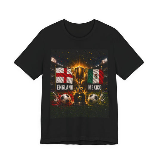 England vs Mexico World Cup 2026 Upset T-Shirt Unisex, 10 Men One Legacy Soccer Tee, Historic Underdog Victory Fan Gift