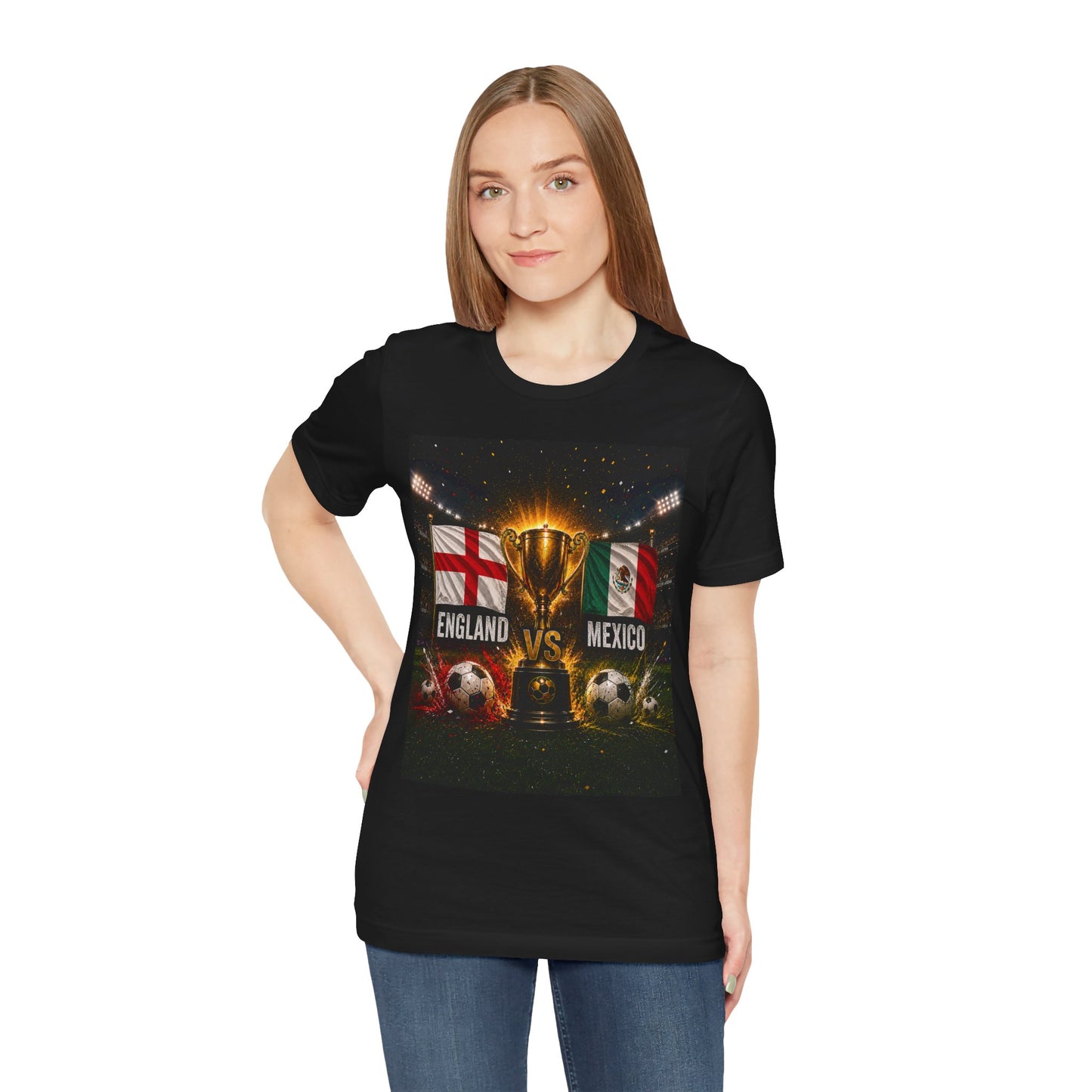 England vs Mexico World Cup 2026 Upset T-Shirt Unisex, 10 Men One Legacy Soccer Tee, Historic Underdog Victory Fan Gift