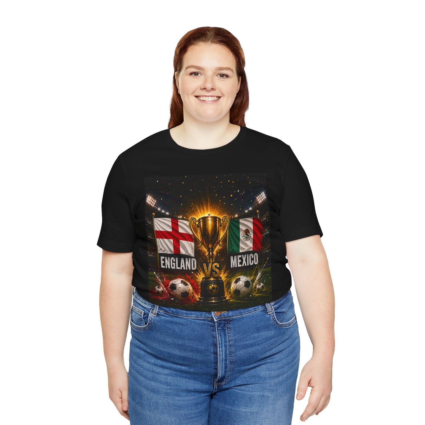 England vs Mexico World Cup 2026 Upset T-Shirt Unisex, 10 Men One Legacy Soccer Tee, Historic Underdog Victory Fan Gift